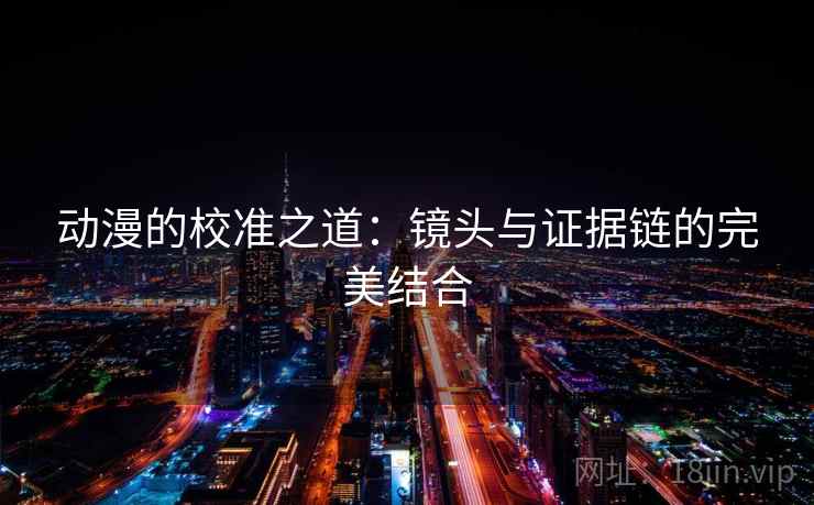 动漫的校准之道：镜头与证据链的完美结合